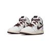 Jordan AJ1 Retro High OG TD Unisex Sail Cracked Leather Burgundy Crush DO7098-100
