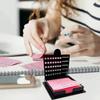 Multi Purpose Sticky Note Stencil with Template Notepad Dispenser Sticky Note Holder Set  Office