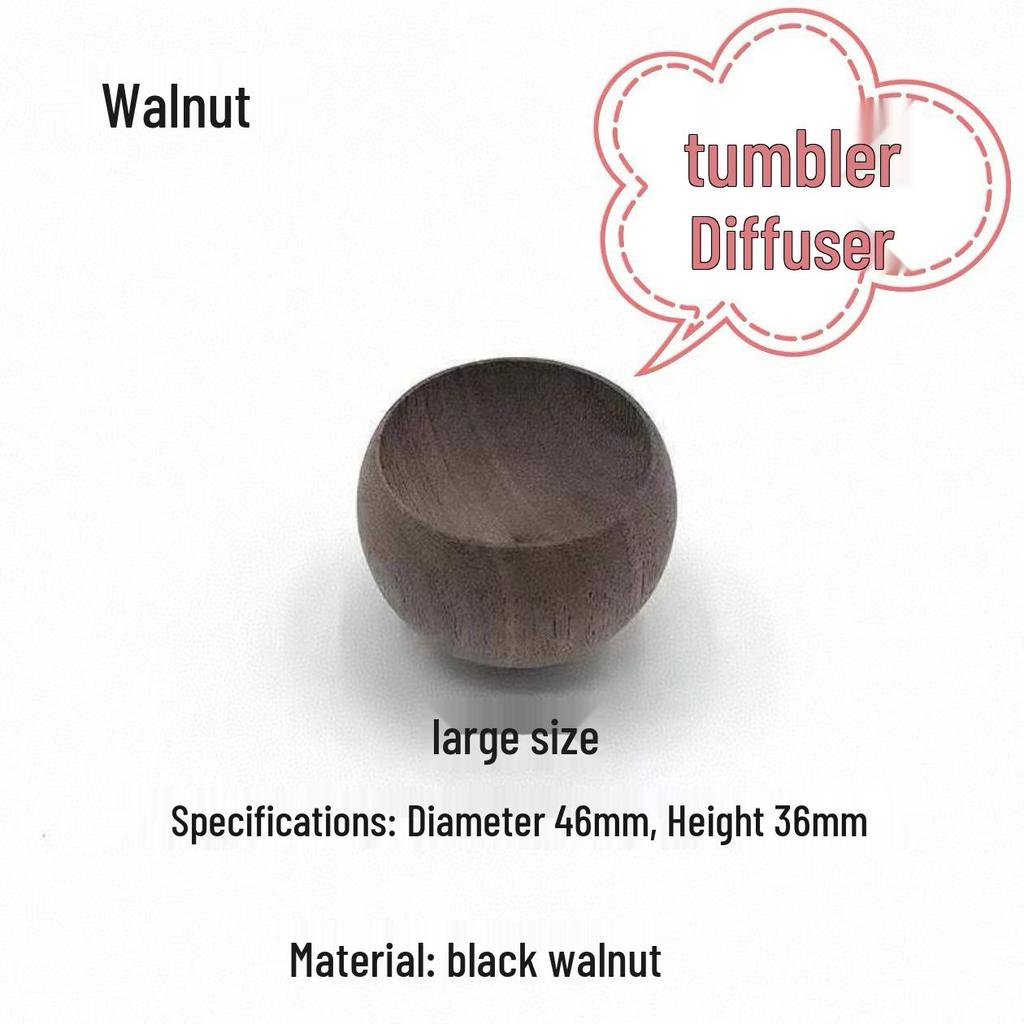 Small Wooden Aroma Diffuser Ornament for Office Fragrance