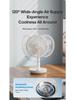 Multi-function Wireless Desktop Oscillating Electric Fan with Timer - High Power for Dormitory Use