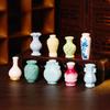 9Pcs/set Vintage Vase Miniatures Resin Ornaments Diy Fairy Garden Decoration Moss Terrarium Micro Landscape