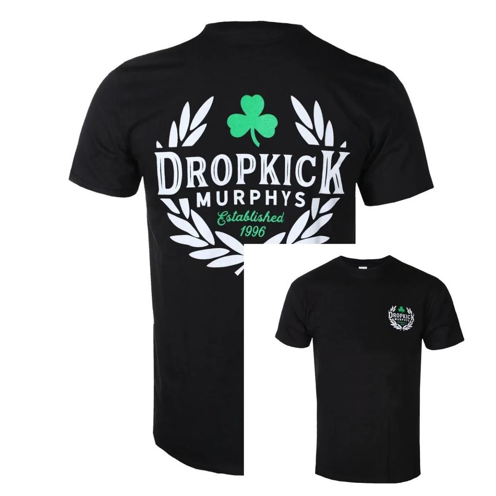 Dropkick Murphy Retro 3D Printed Summer Neutral Tshirt Shirt Street American Fashion Short Sleeve Round Neck Top Mens Wear