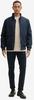 Mid-season Jacket Tom Tailor Harrington Jacket Stand-up Collar 10668-sky Captain Blue