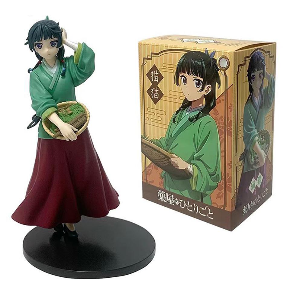 13.5-17cm The Apothecary Diaries Sitting And Standing Style Mao Mao Action Figure Anime PVC Model Collectible Toys