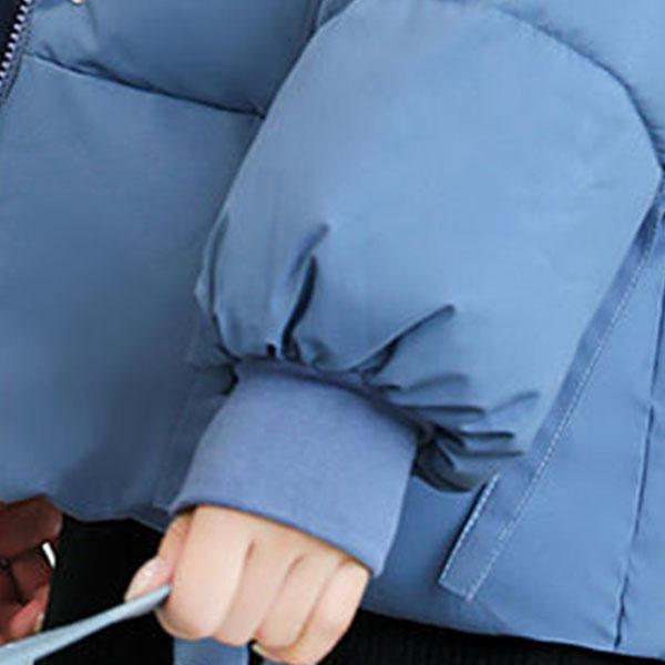 Damen Daunenmantel Winter Dicke Jacke Koreanische Version Locker Niedlich Ins Hongkong Wind Brot Kleidung Kurzer Abschnitt Baumwolljacke