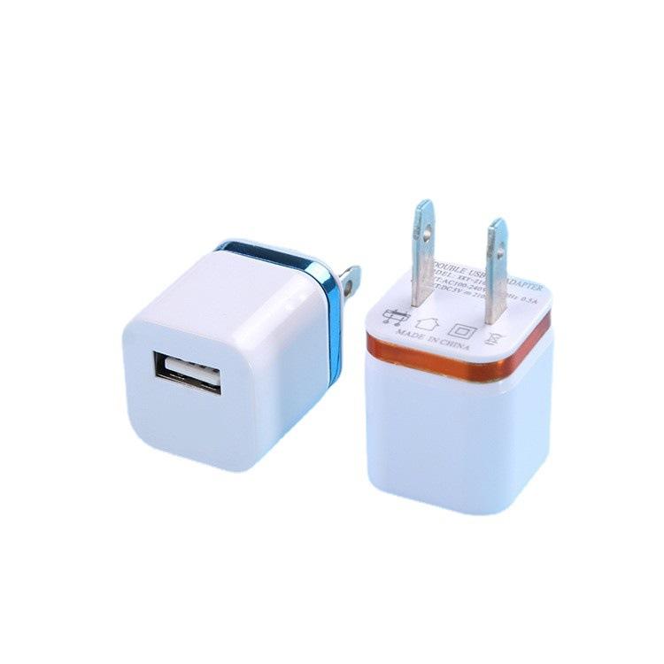 

Двойное USB-зарядное устройство Двойная USB Универсальная зарядная головка 2.1A Универсальная USB-зарядная головка для мобильного телефона