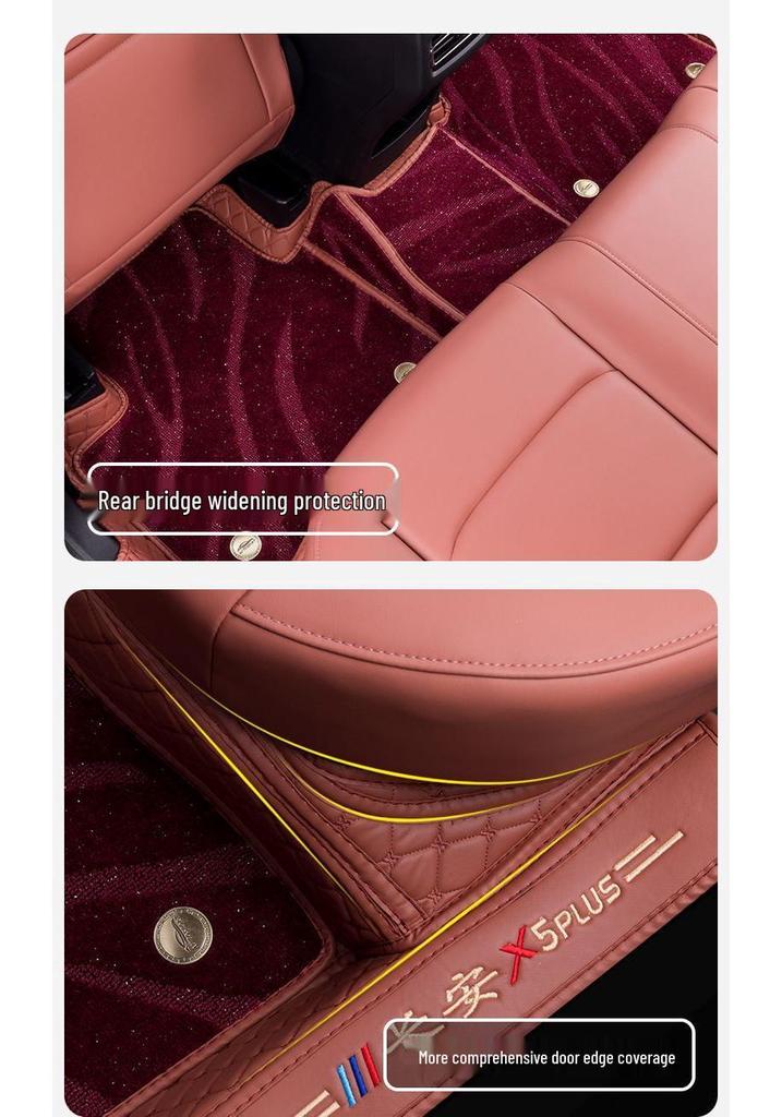 Floor Mats for Changan X5 Plus - Second Generation: Carpet Leather Interior Supplies