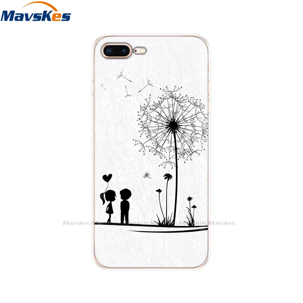 soft Case For iphone 8 plus Cases Cover Silicone Shell Cover For Apple iPhone 6s 6 plus 7plus Funda coque etui bumper colorful