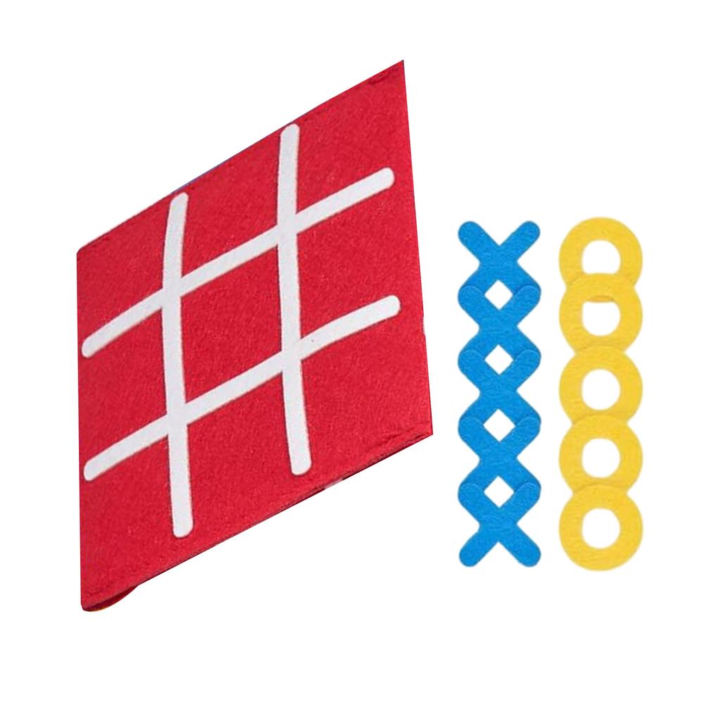 משחק לוח טיק טק טו ידידותי לנסיעות חינוכי לילדים פיתוח אסטרטגיה לוגית ומשחק יצירתי