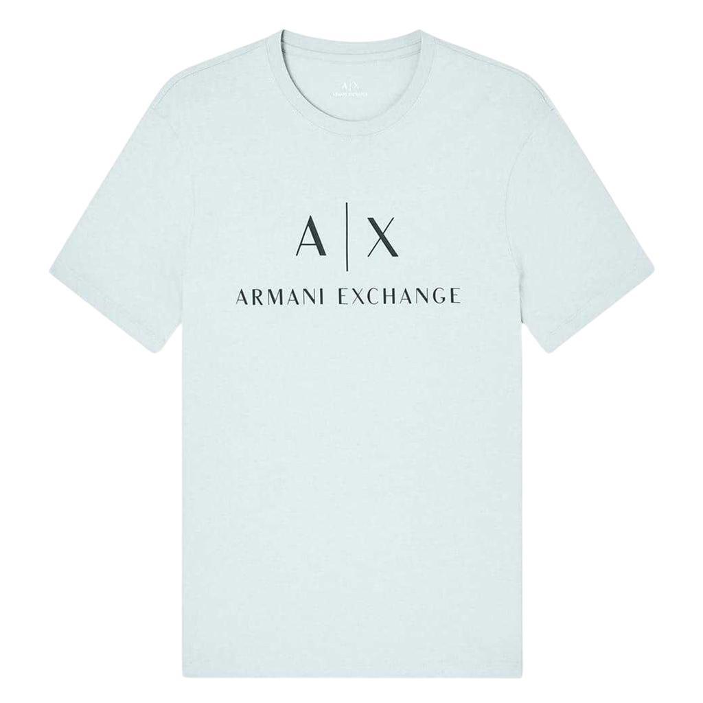 Armani Exchange Mens Lettering Logo T-Shirt