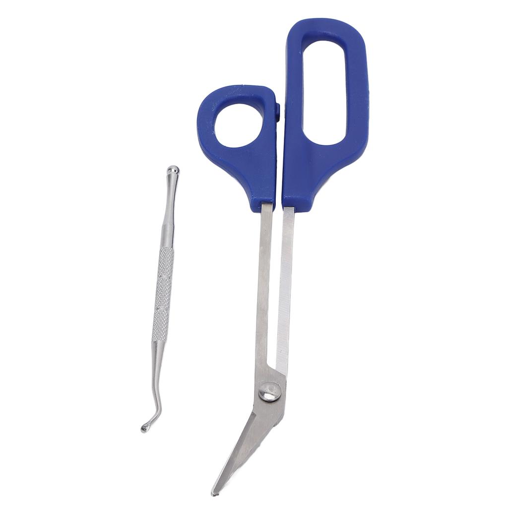 Forbici per Unghie dei Piedi con Manico Lung Ergonomiche Tagliaunghie per Unghie Incarnite Lima per Unghie Incarnite per Anziani Incinta