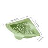 Magnetic Drainage & Filter Basket Sink Drain Basket Magnetic Sponge Holder Anti-Clog Corner Sink Strainer Kitchen Food Catcher