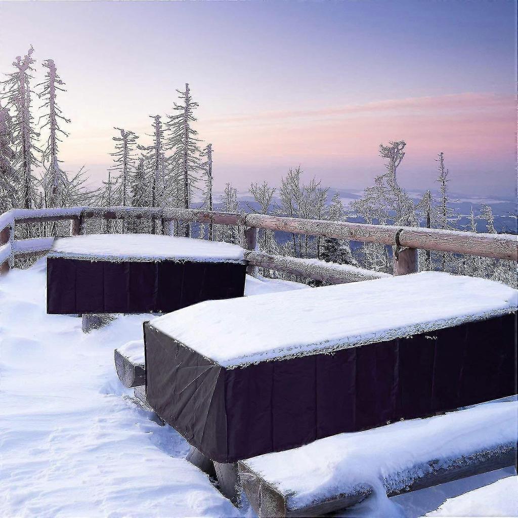 128 Sizes Waterproof Outdoor Patio Garden Furniture Covers Rain Snow Chair Covers (silver And Black Optional)