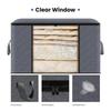 1/3/4/6/9 Pcs Foldable Comforter clothing Storage Bag Household Clothing Storage Box Dustproof Quilt Storage wardrobe organizer
