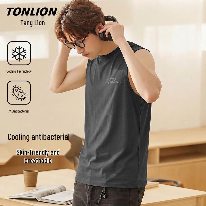 Мужская антибактериальная охлаждающая майка TonLion 7A 3XL