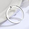 Elegant European-American Hip Hop Zircon Cross Ring