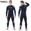 Muta Completa da Uomo 3mm Resistente all'Usura con Protezione Solare ed Elasticità Termica per Immersioni e Soccorso Prevenzione Alluvioni.
