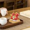 Funny Zodiac Pony Incense Burner Pony Shape Resin Indoor Incense Burner 2026 Horse Year New Year Ornamental Cense Holder