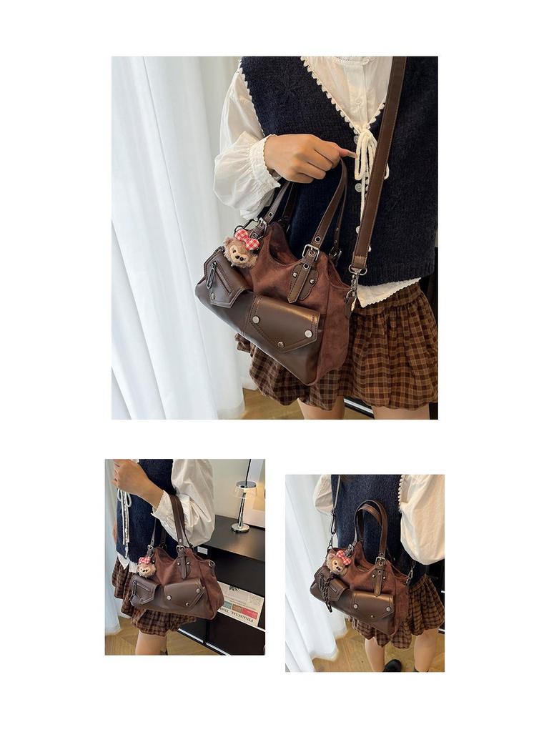 Exquisite Women's Fashion Versatile Shoulder Crossbody Bag - High-End Casual Commuter for Autumn/Winter 2025