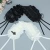 Lolita Lace Ribbon Bow Headband - Dark Lolita Sweet Style Hair Accessory for Comic Conventions