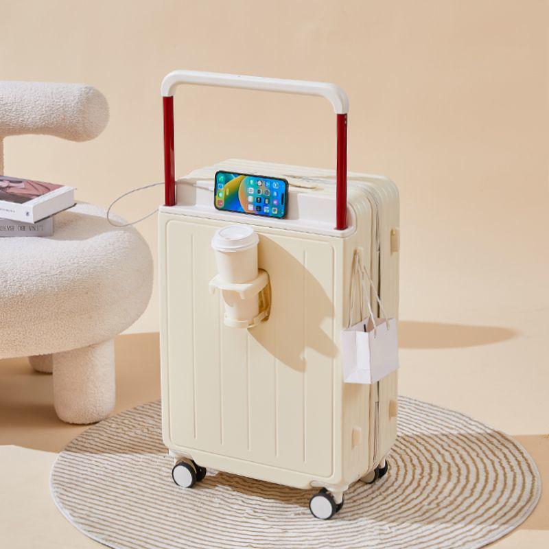 Multifunctional Large-Capacity Suitcase with Wide Handle and Combination Lock for Travel