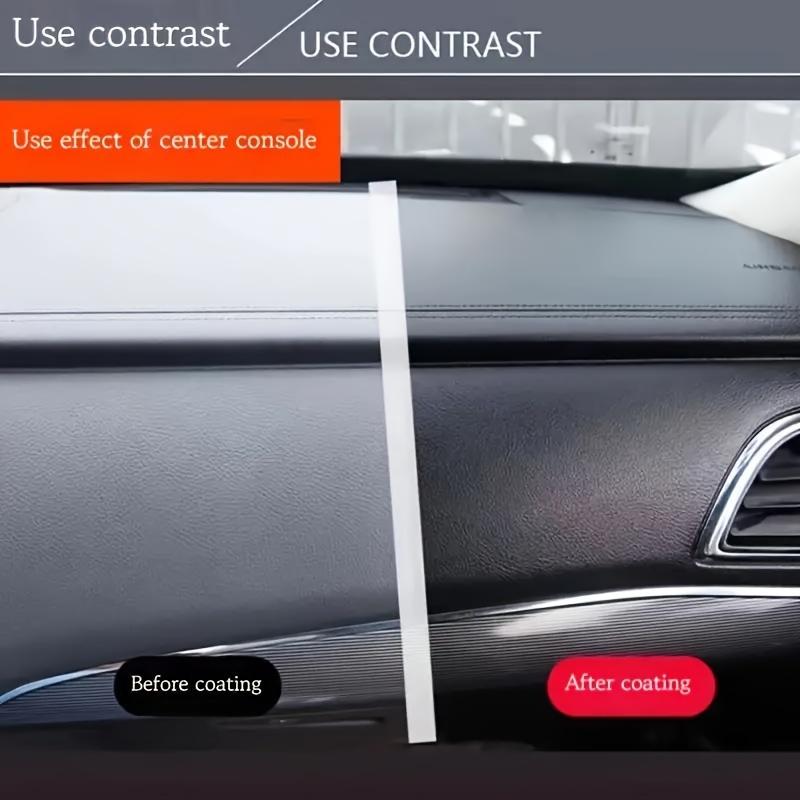 Allgemeines Kunststoffreparaturwachs für Autos - tief nährende Anti-Aging-Creme zur Aufbereitung von Autointerieur und -exterieur, UV-Schutz