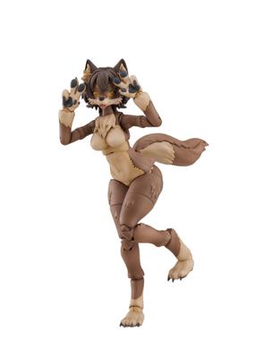 Aoshima Bunka Kyozai Co., Ltd. (AOSHIMA) Kemopla No. KP-02R Japanese Wolf Non-scale Approx. 155mm ABS & PVC Pre-colored Plastic Model Kit