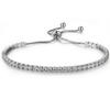 Fashion Low-Key Luxury Exquisite Diamond-Encrusted Crystal Push-Pull Bracelet