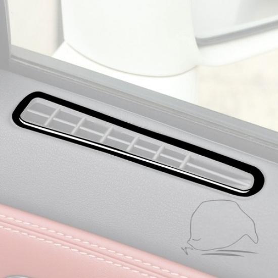 Piano Black Inner Door Defogger Air Vent Outlet Cover For Nissan GTR R35 08-16