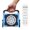 GOODGOODS LED Floodlight, Rechargeable Work Light, 45W, IP65 Waterproof, Smartphone Charging, Daylight White, Ultra Bright, Portable, Outdoor Lighting