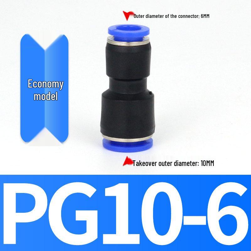 Quick Connectors: Non-Detachable High-Pressure Pneumatic Fittings for Reducing Air Gun Accessories.