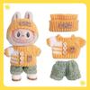 Baby Doll Clothing Labubu Clothing 17cm Doll Cute Dress Casual Clothing Skirt Suit Toy Clothing