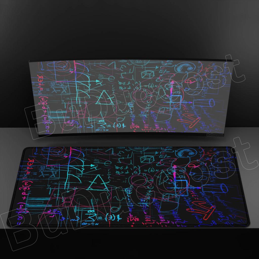 E=mc2 Formula Scientific Formula Table Pad Gaming Mouse Pad Super Large Astronomy Chemistry Formula Mouse Pad Gaming Accessories