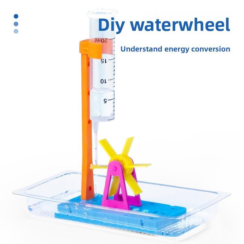 Simulated Water Turbine Assembly Material Set For Kids Diy Physics Educational Toy Source Factory