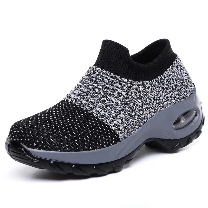Women's Thick Soled Shoes Grid Fashion Design Trendy Luxury Designer Casual Shoes Walking Shoes Shopping Shoes Hiking Shoes