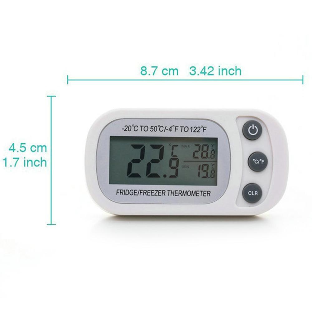 Hausthermometer Wasserdicht Digital Für Kühlschrank/Gefrierschrank Weiß/schwarz