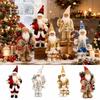 Niedlicher Weihnachtsmann-Puppe Kreative Große Weihnachtsmann-Figur Stehende Weihnachtsmann-Puppe Weihnachts-Heimdekorationen