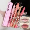 Daisy Lip Liner & Lipstick Pen: Long-Lasting Matte Velvet Mist for a Pure, Desirable Look - Perfect for Students.