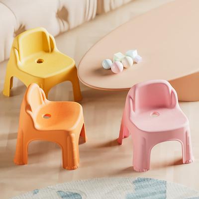 1pc Portable Plastic Shoe-changing Stool, a Small Household Stool for the Door Side, a Small Stool, a Chair with a Backrest