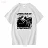 Corrosion Of Conformity Vintage T-shirt 1987 Technocracy Tour Crossover Thrash långa eller korta ärmar vintage Tvättad Unisex