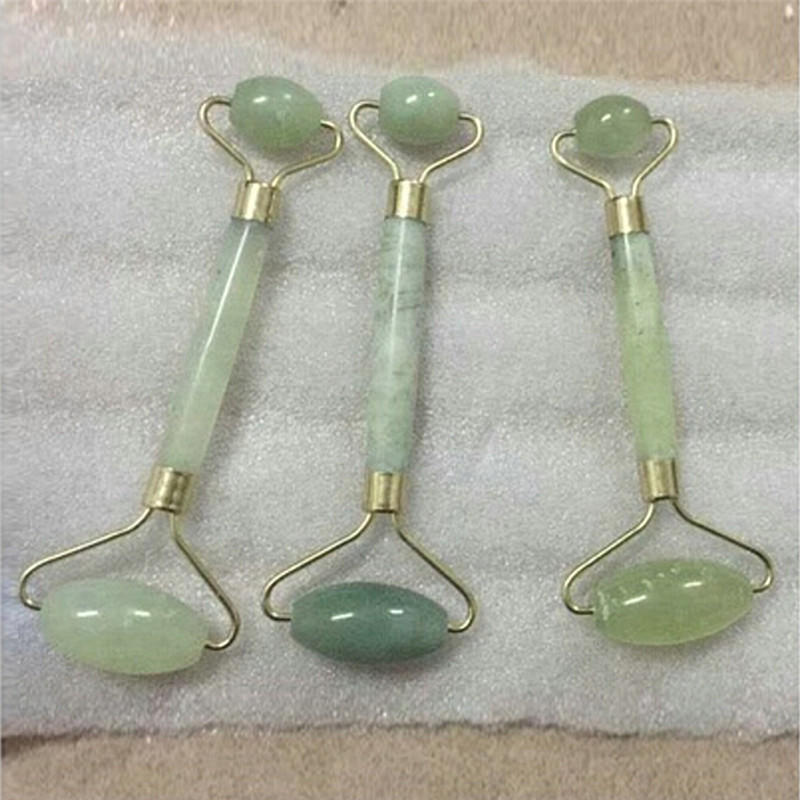 Natural Facial Massage Tool Guasha Beauty Jade Roller Face Thin Massager Chic