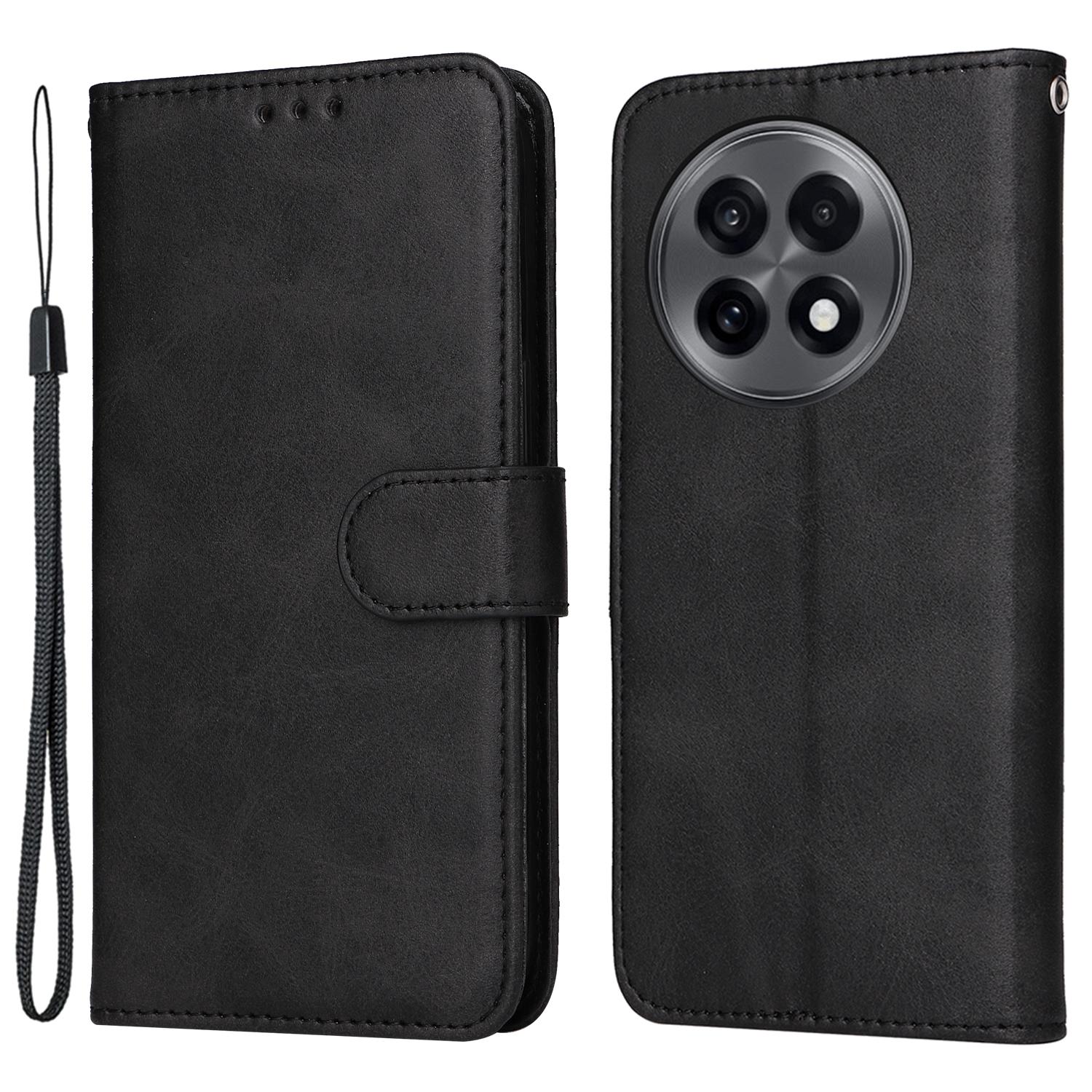 

Wallet Case for OnePlus 13R 5G/Ace 5 5G/Ace 5 Pro 5G Leather Phone Cover Black