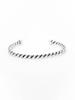 Harang Hr 11B_Silver Twist Bangle Bracelet