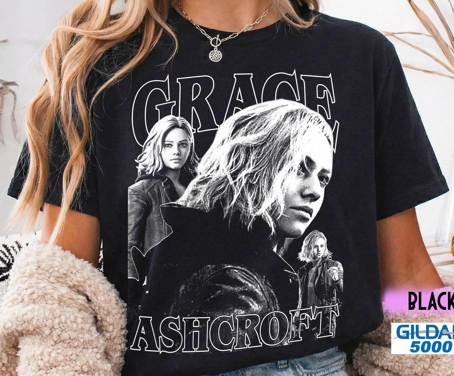 Limited Grace AshcrofT-Shirt, Resident Evil Requiem, RE9 Fan Tee S
