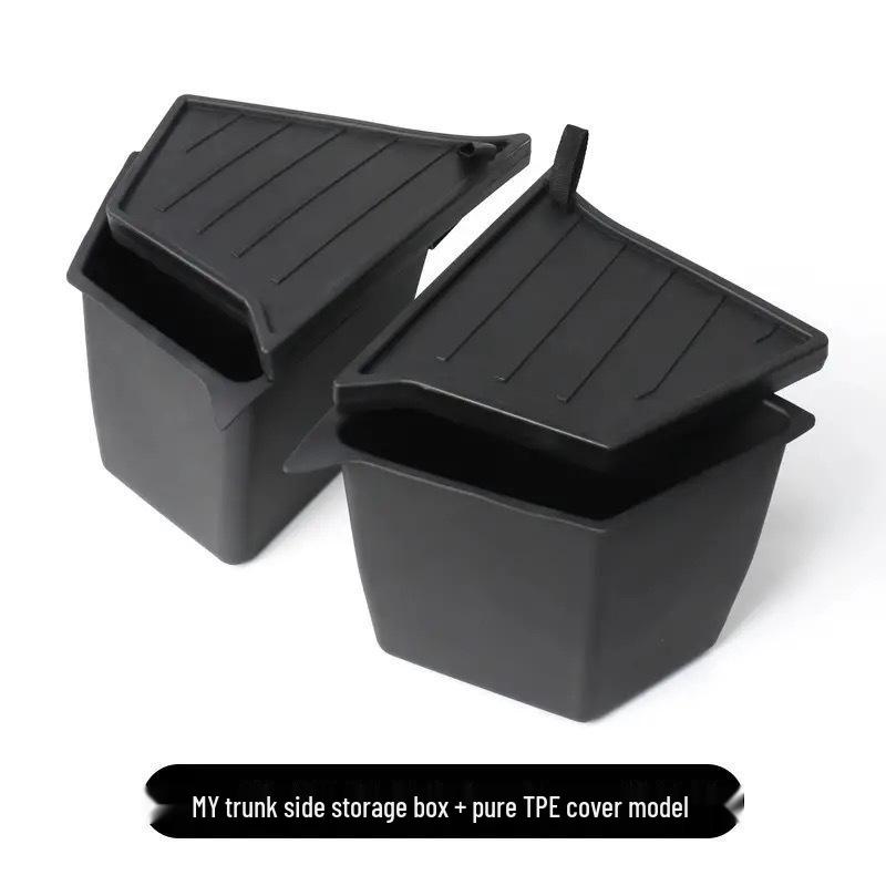 Tesla Model Y/3 Trunk Side Pocket Storage Box - Interior Modification Accessory