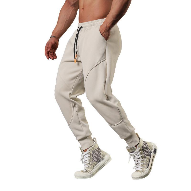 Sport Casual Pants Men With Stretch Fabric For Running And Gym Training