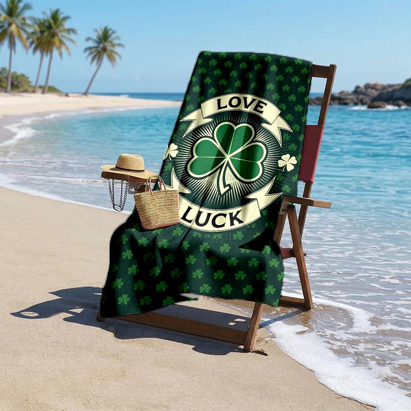 Irish Fashion Beach Towel: Ideal for Summer Adventures Soft, absorbent and quick drying suitable for swimming and bathing