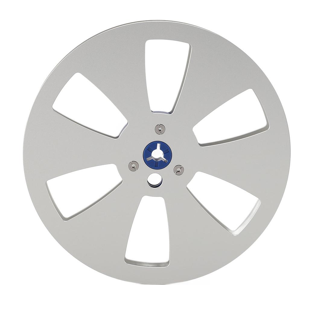 1 4 7 Inch Empty Tape Reel 6 Hole Aluminum Alloy Universal Open Reel Sound Tape Empty Disc for TEAC for ReVox Studer