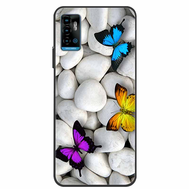 For ZTE Blade A71 Case Shockproof Soft silicone TPU Back Cover For ZTE BladeA71 Phone Cases for ZTE Blade A 71 2021 Cute Cartoon
