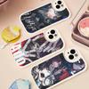 Coque de téléphone pour iPhone 16 15 14 13 Pro Max 11 12 Plus, chanteuse japonaise Ado, couverture en cuir silicone
